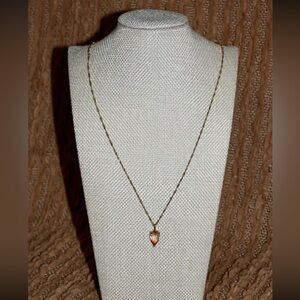Elegant Gold Pendant Necklace #005